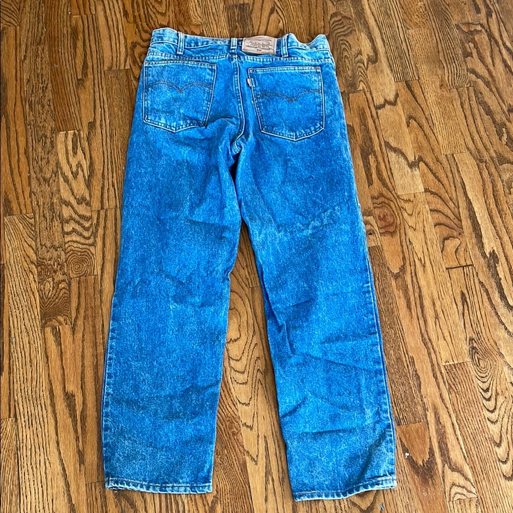 Retro 540 Levi’s Men's Blue Jeans with leather tab